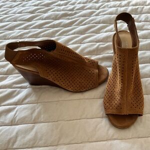 Michael Shannon wedge booties excellent condition